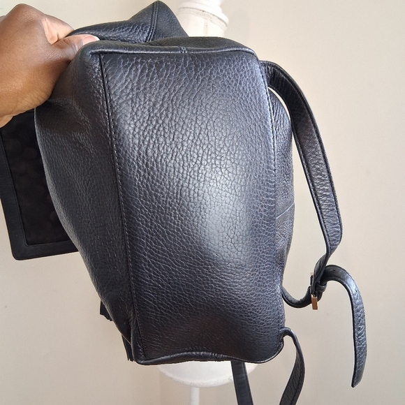 Kate Spade Grey Street Wilder Black Leather Backpack - Picture 8 of 12